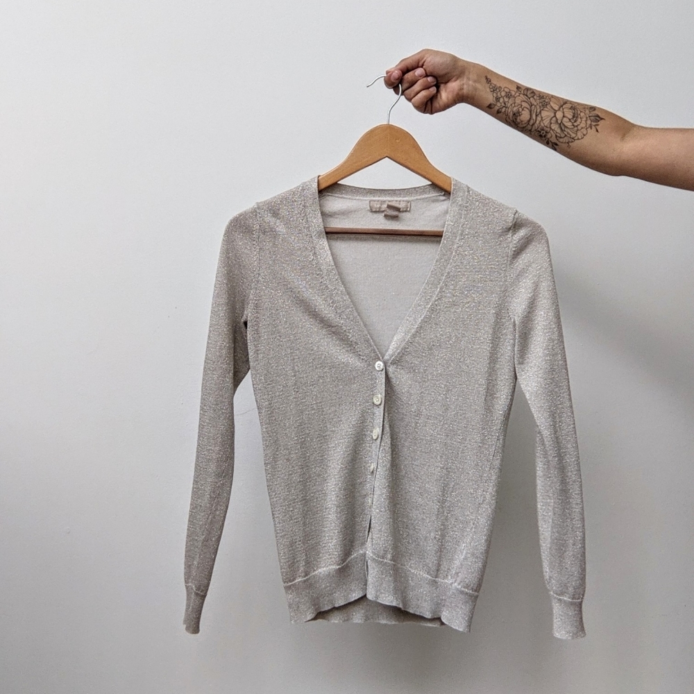 🖤 Sparkly V-Neck Cardi - Picture 4 of 6